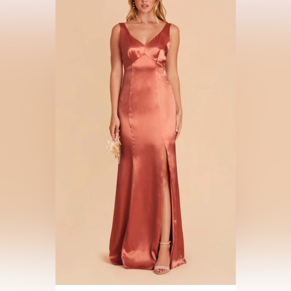 Gloria Shiny Satin Dress